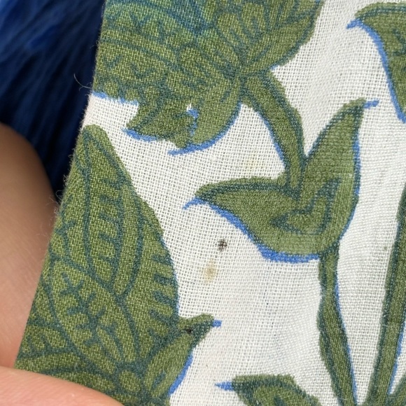 SZ Blockprints Shopbop Jodhpur floral block print cotton midi dress medium NWT - Picture 5 of 16